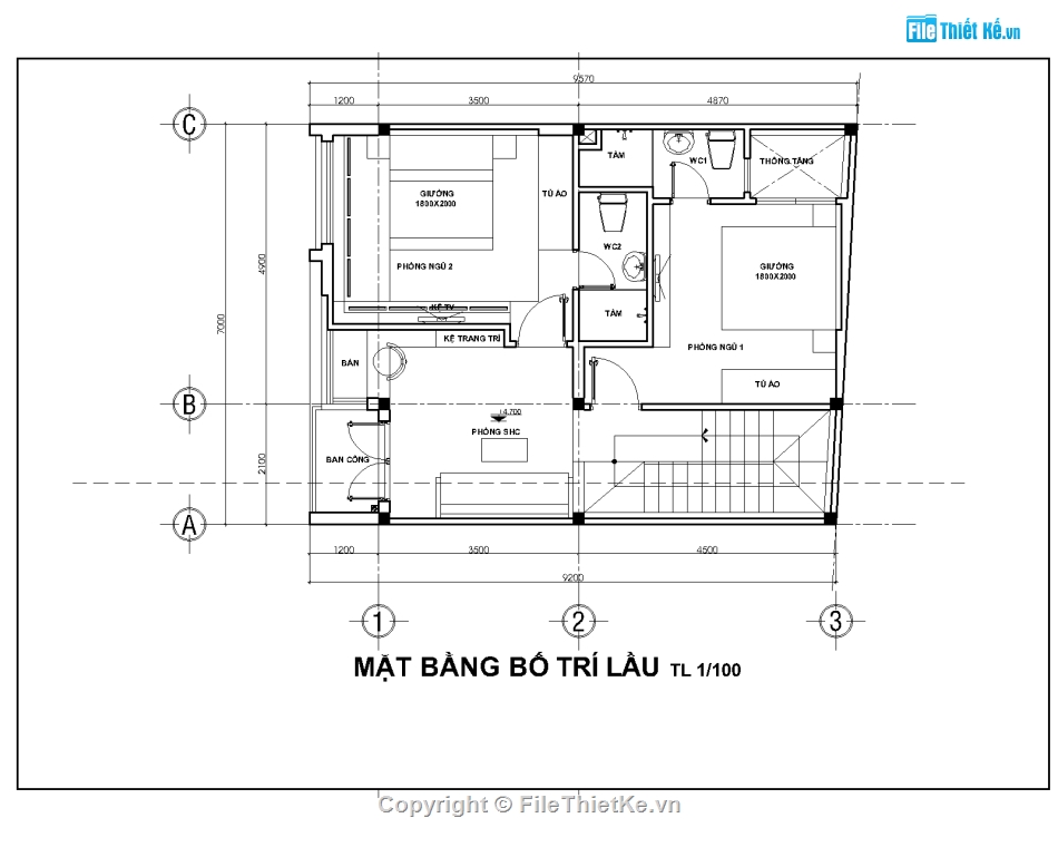 kiến trúc  nhà 2 tầng,kiến trúc 2 tầng,bản vẽ nhà phố 2 tầng,thiết kế nhà phố 2 tầng,nhà phố 2 tầng 7x11m